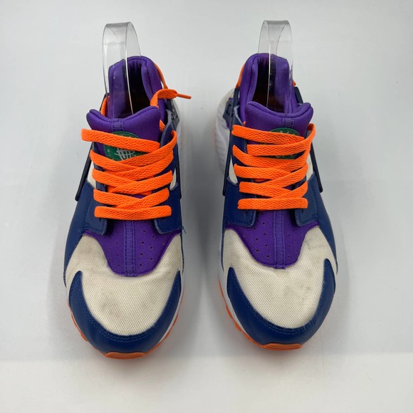 Nike Huarache Athletic Track Sneakers Colorful Mesh Lace Up Youth Size 7 - Picture 9 of 9
